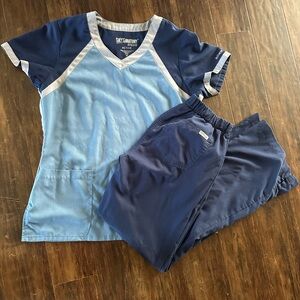 Grey’s Anatomy v-neck by barco scrub set